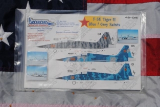 TB48-015 F-5E Tiger II Blue / Grey Saints